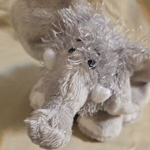 GANZ Webkinz Fuzzy Gray Elephant Plush